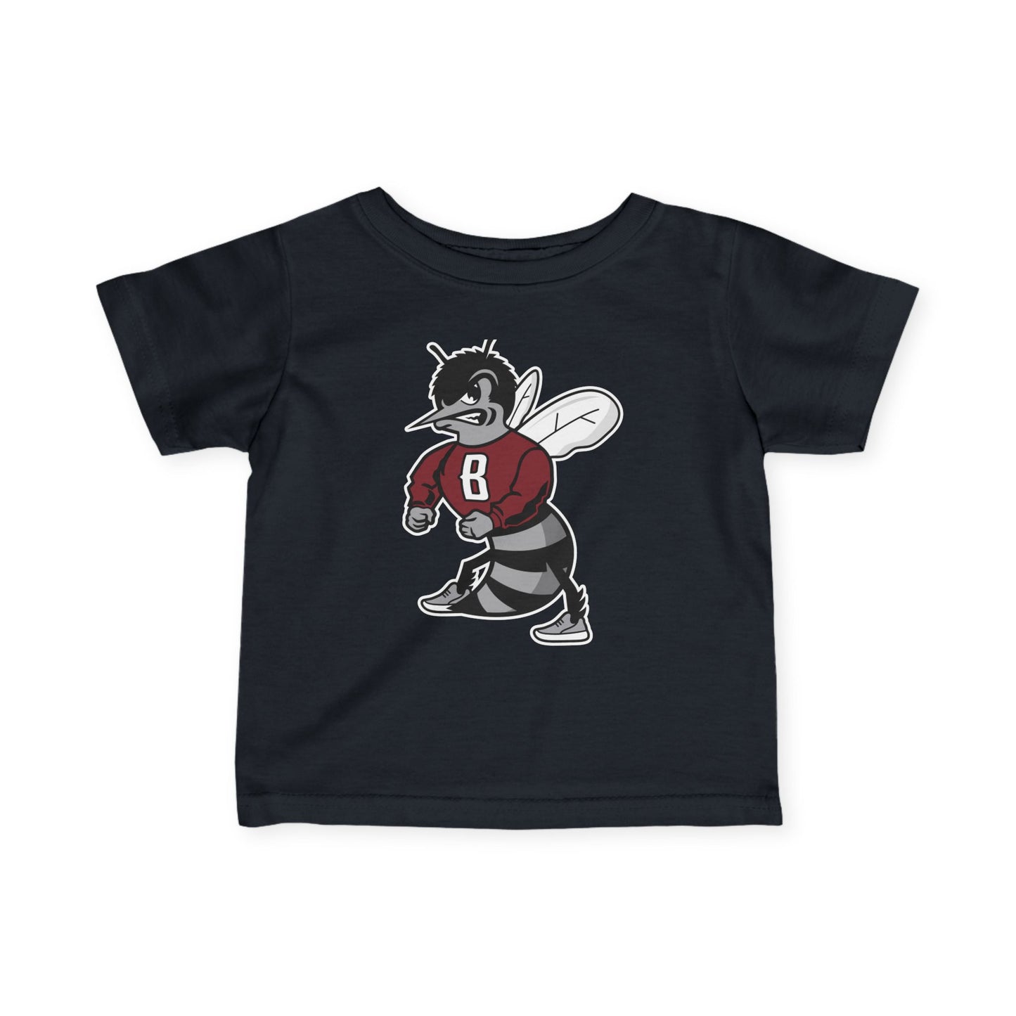 Toddler Gray Bee Short-Sleeve Tee