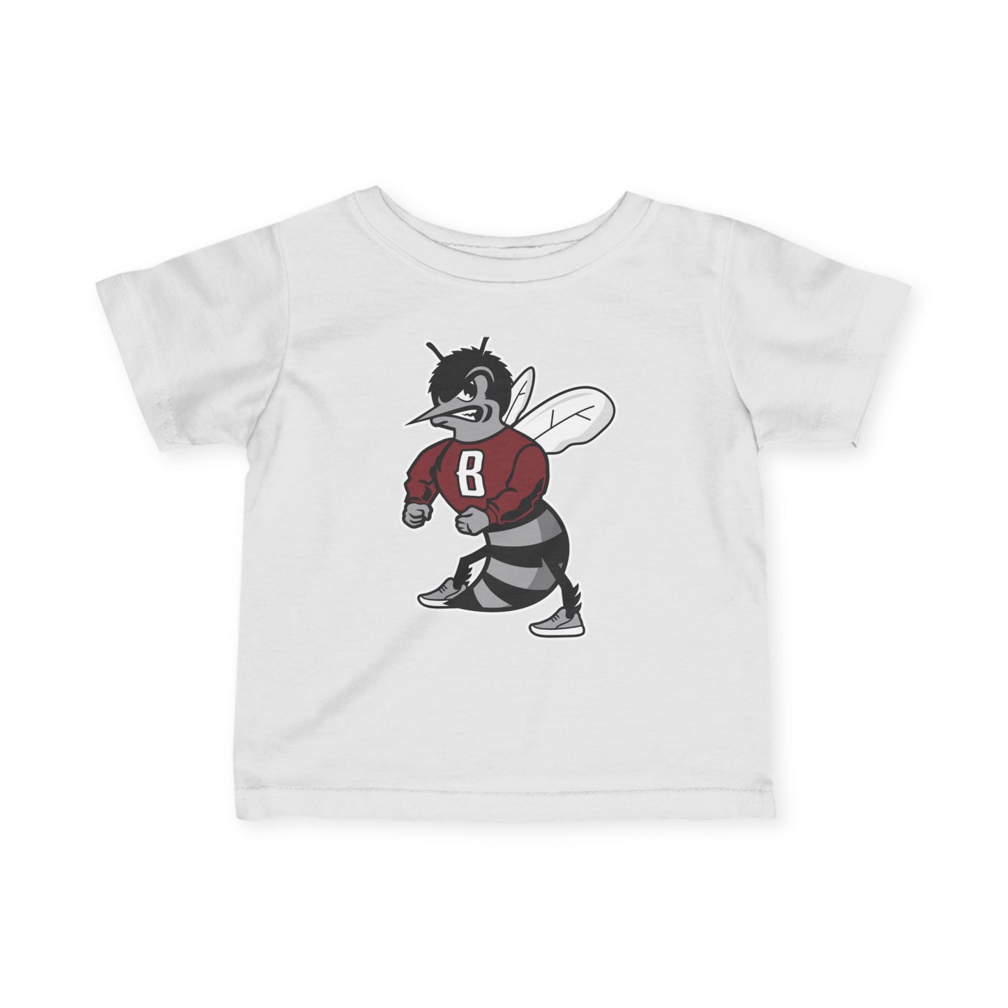 Toddler Gray Bee Short-Sleeve Tee