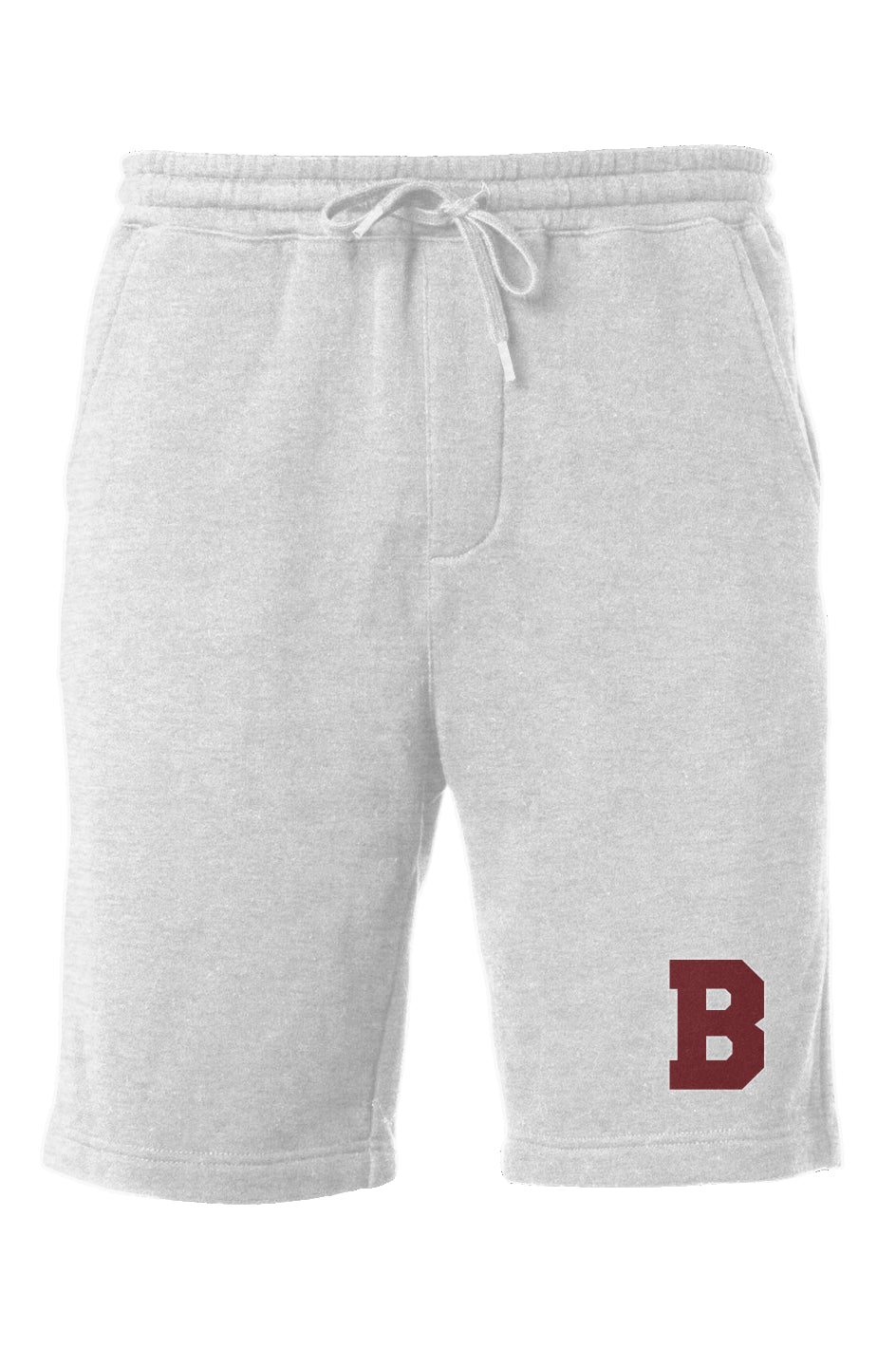 "B" Midweight Fleece Shorts