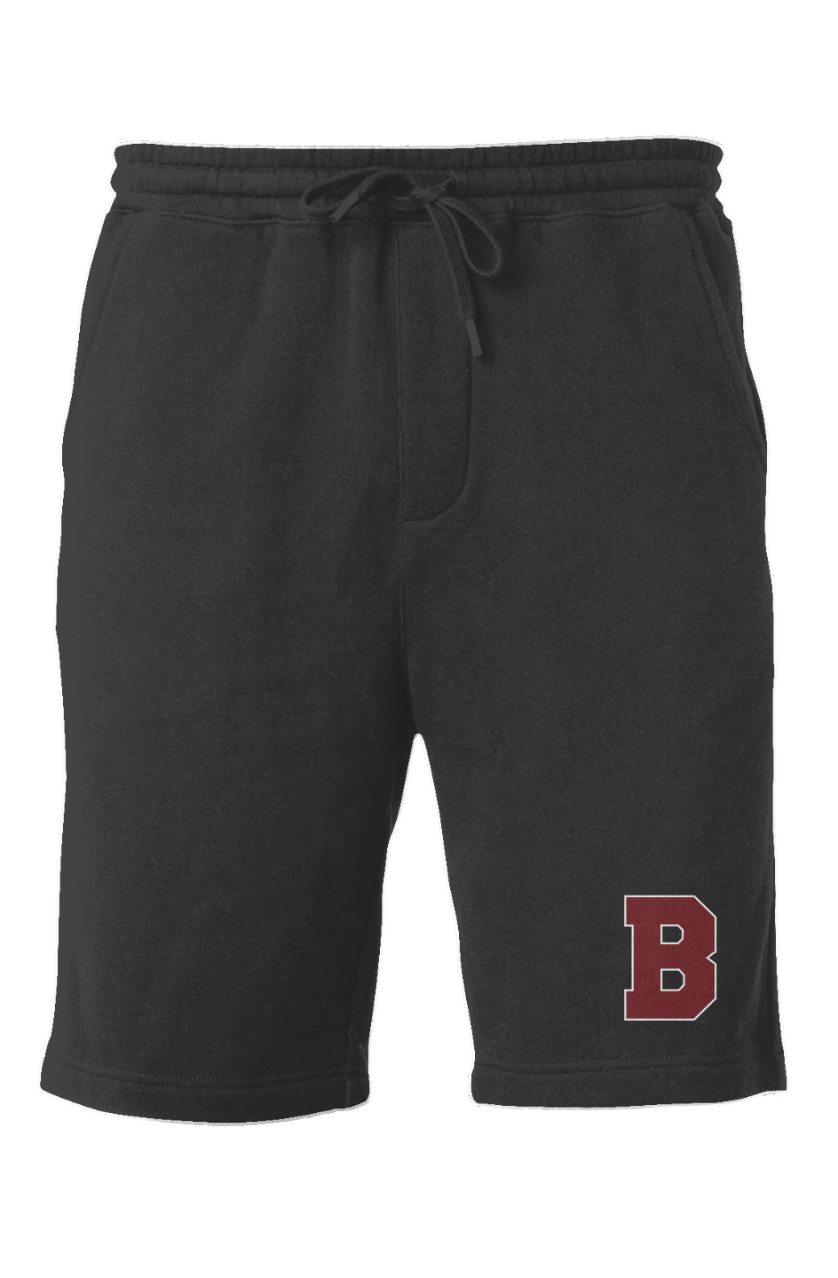 "B" Midweight Fleece Shorts