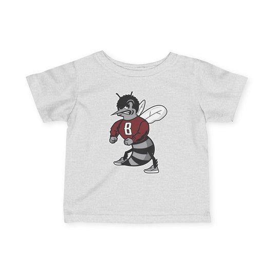 Toddler Gray Bee Short-Sleeve Tee