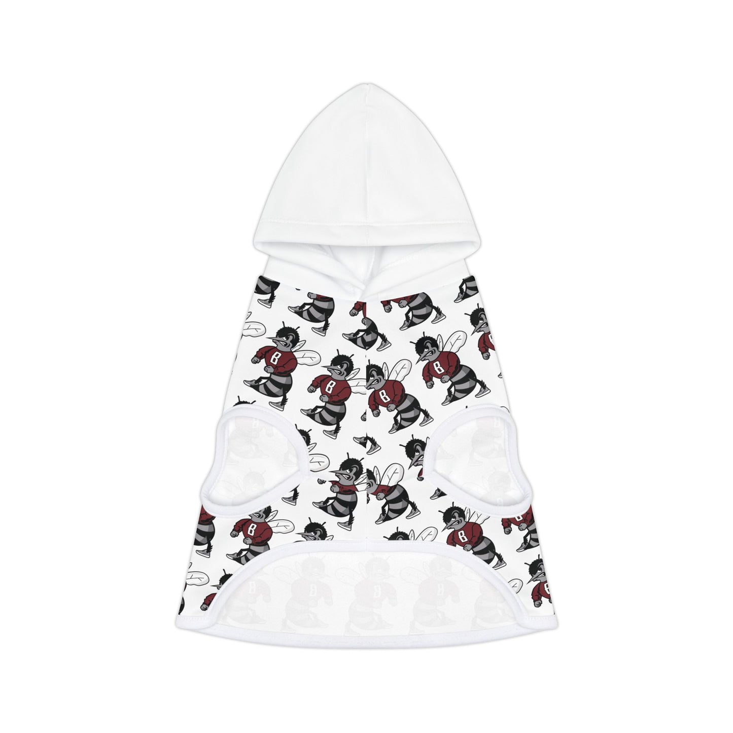 Gray Bee Pet Hoodie