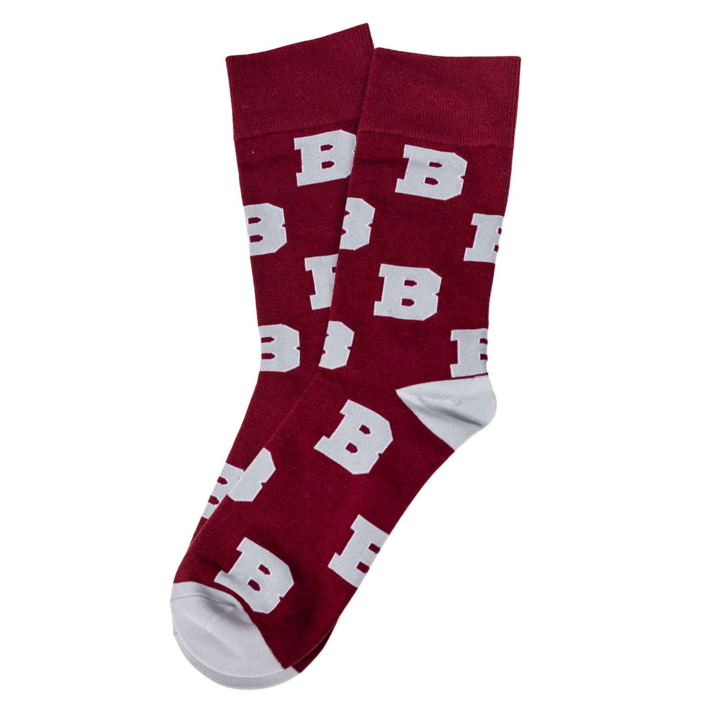 "B" Crew Socks