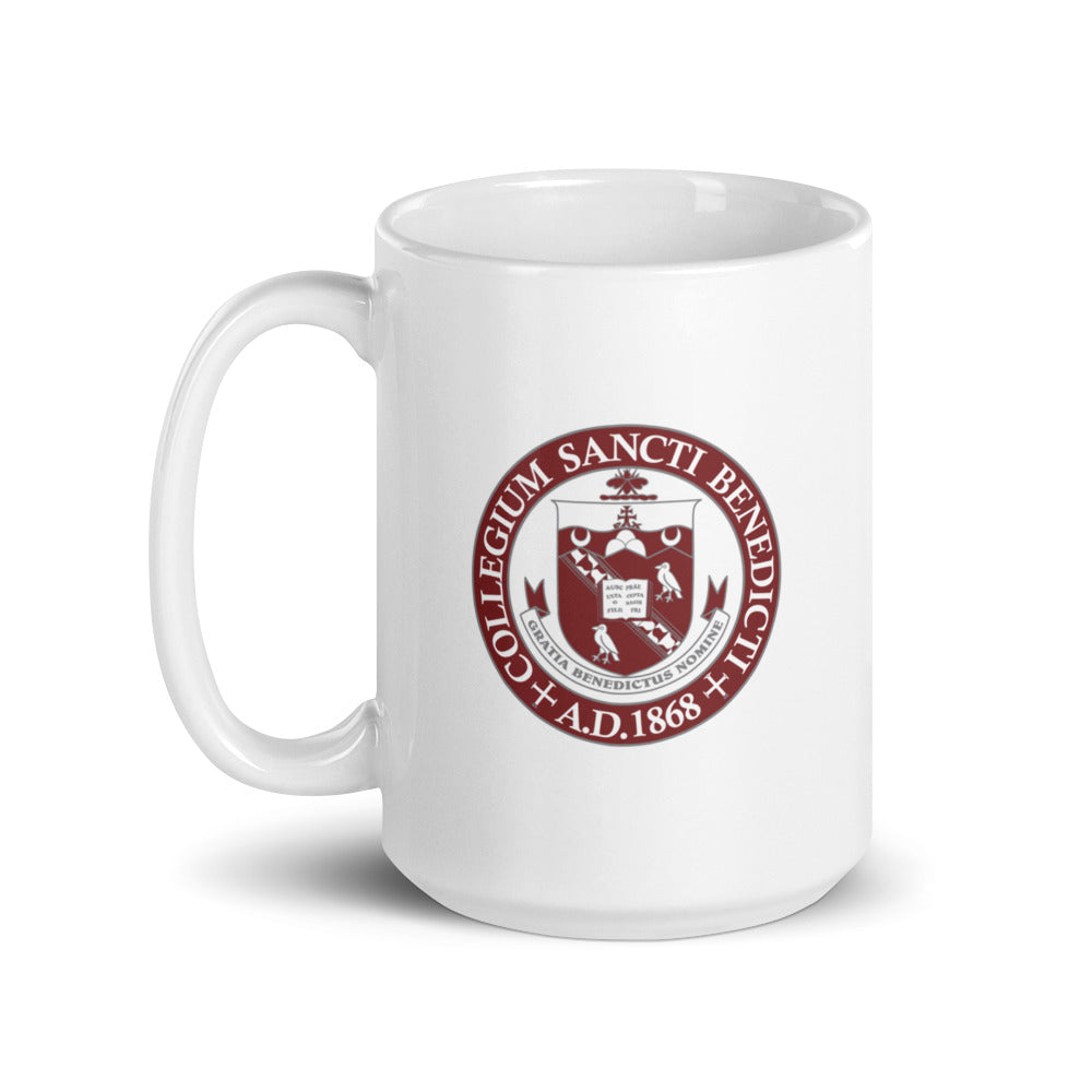 SBP Seal White Glossy Mug