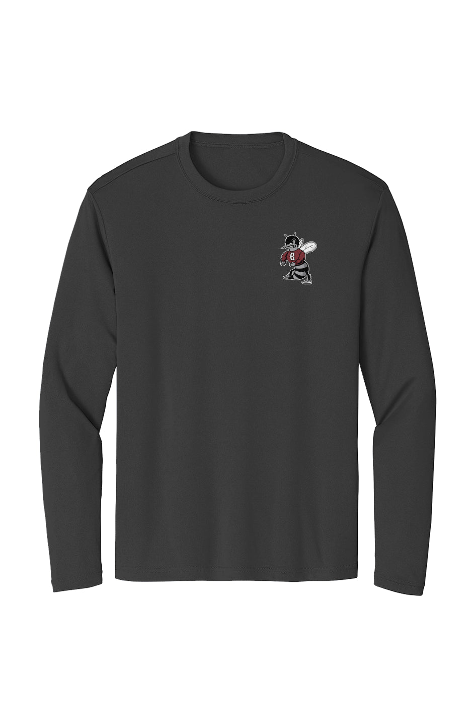 Sport-Tek Gray Bee Long Sleeve T-Shirt