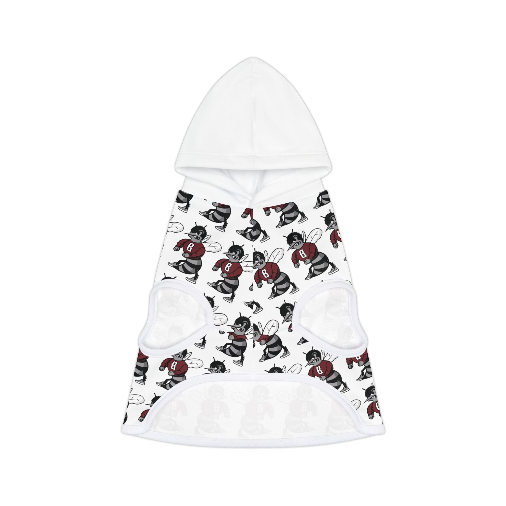 Gray Bee Pet Hoodie