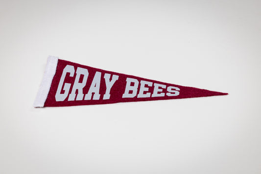 Gray Bees Pennant