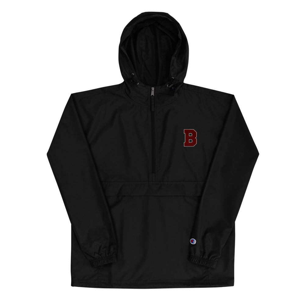 "B" Embroidered Champion Jacket