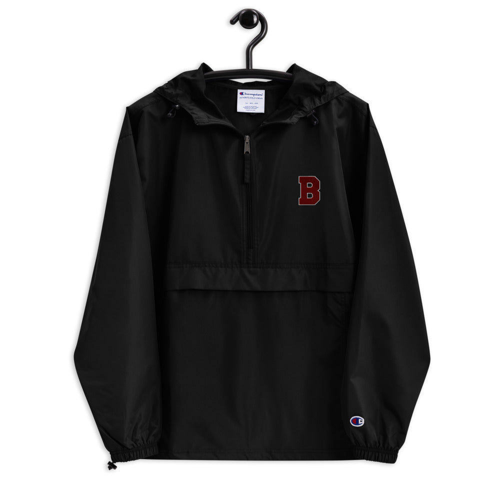 "B" Embroidered Champion Jacket