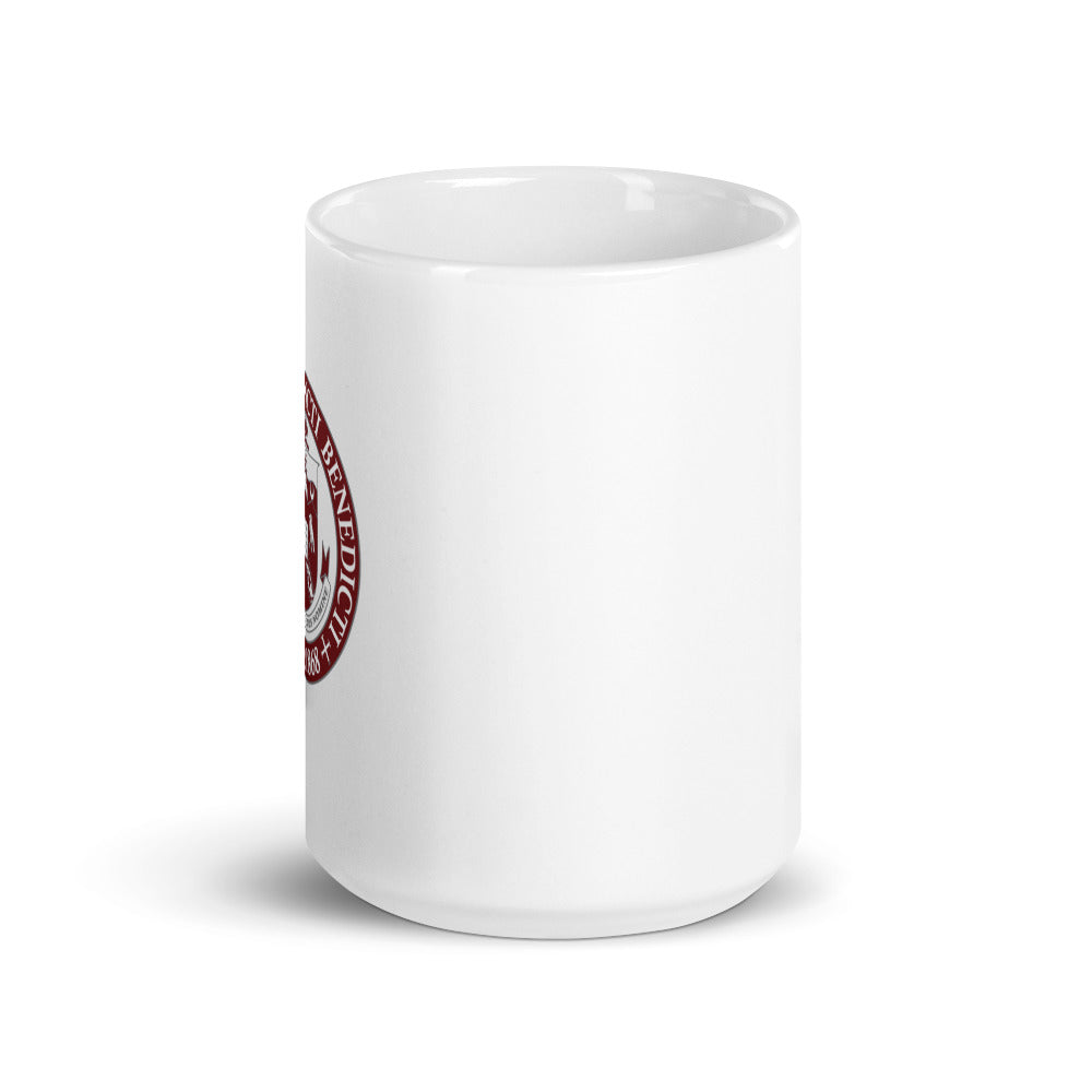 SBP Seal White Glossy Mug